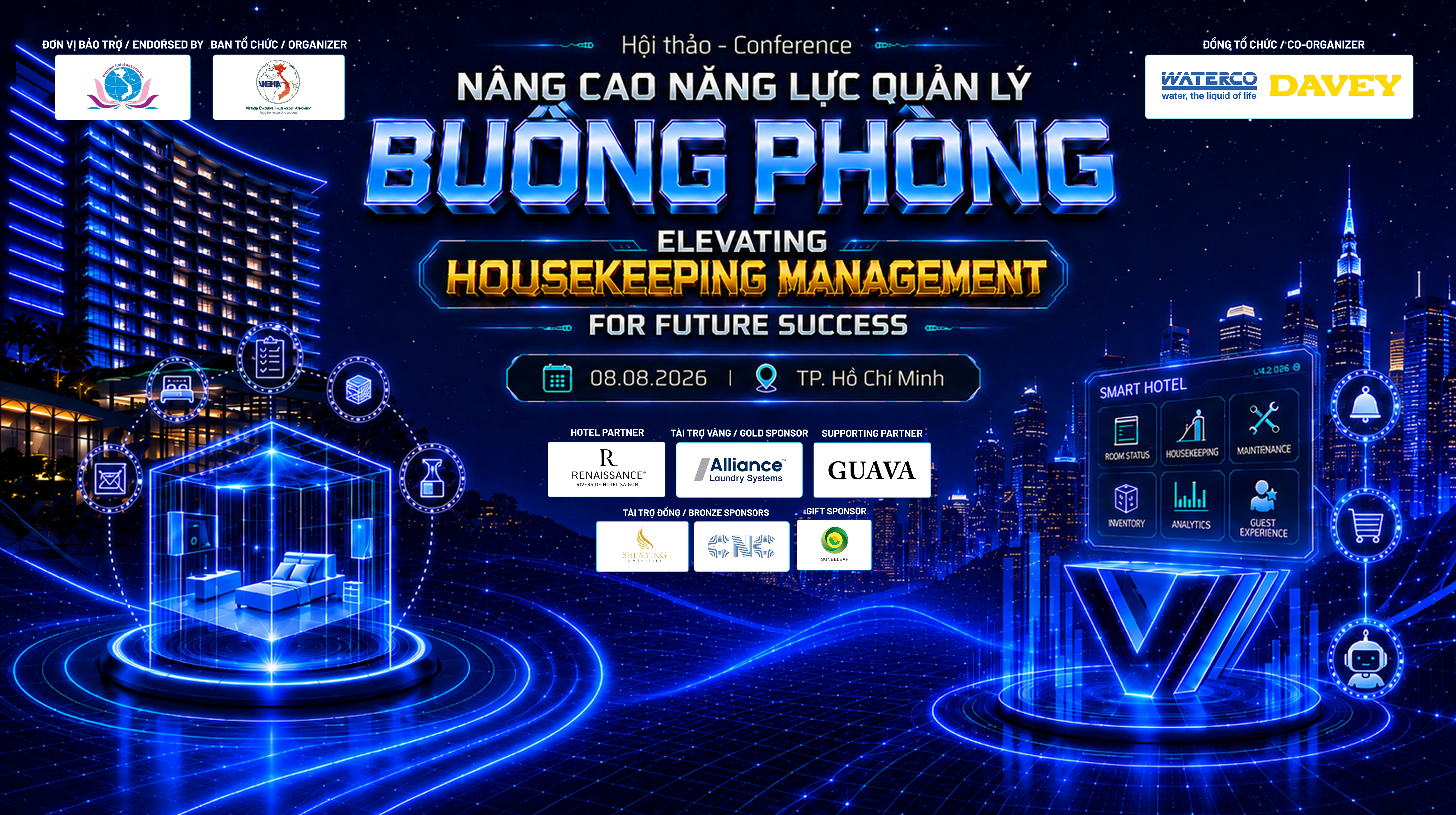 VEHA tổ chức thành công Hội thảo “Nâng cao năng lực quản lý Buồng phòng – Elevating Housekeeping Management for Future Success”